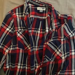 Flannel old navy top